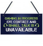 FP - 200X100 - Gaming In Progress Unavailable Blue