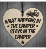 WOODEN HEART - 100mm - What Happens In The Camper