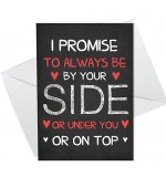 A6 Folded Card P - Always By Youre Side Or On Top