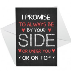 A6 Folded Card P - Always By Youre Side Or On Top