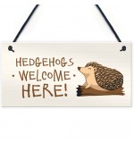 FP - 200X100 - Hedgehogs Welcome Here
