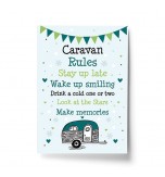 A4 Print - Caravan Rules Stay Up Late