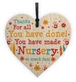 WOODEN HEART - 100mm - So Much Fun At Nursery