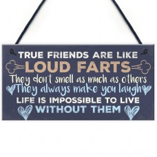 FP - 200X100 - True Friends Are Like Farts
