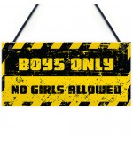 FP - 200X100 - Boys Only No Girls Allowed