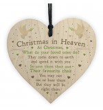 WOODEN HEART - 100mm - Christmas Heaven