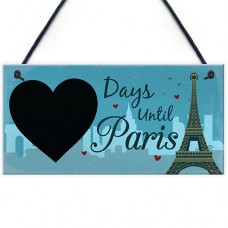 FP - 200X100 - Chalkboard Days Until Paris