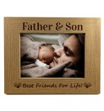 7x5 OF1 L - Father And Son Best Friends For Life Frame