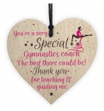 WOODEN HEART - 100mm - Special Gymnastic Coach