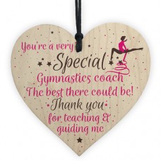 WOODEN HEART - 100mm - Special Gymnastic Coach