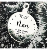 MIRROR BAUBLE - Nan In Our Hearts Now