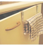 Over Cupboard Door Tea Towel Rail