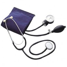 Sphygmomanometer + Stethoscope Blood Pressure Monitor Blue