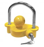 Tow Ball Hitch Lock - Yellow