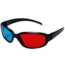 3D Glasses - Black Plastic