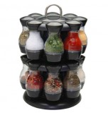 16 Piece Revolving Spice Jar Rack