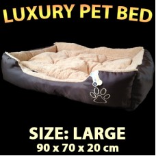 Deluxe Pet Bed - Large (90 x 70 x 20cm)