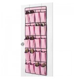 Hanging Shoe Organiser - Pink