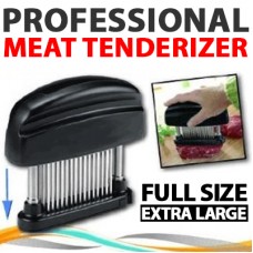 Meat Tenderizer with 48 Stainless Steel Blades