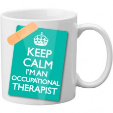 MUG - Keep Calm Im An Occupational Therapist - Bandage Mug