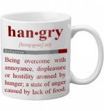 MUG - Hangry Definition - Dictionary Style Design