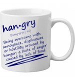 MUG - Hangry Definition - Scribble Design