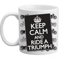 MUG - Keep Calm and Ride a Triumph