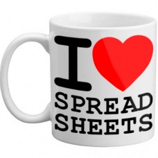 MUG - I Heart Spreadsheets