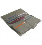 Stainless Steel RFID Blocking Wallet - Ladies