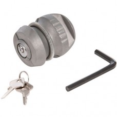 Trailer Hitch Lock - Grey Insertable