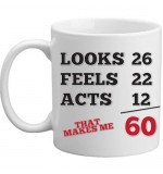 MUG - Looks Feels Acts 60