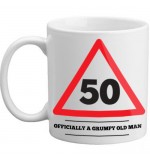 MUG - 50 Officially A Grumpy Old Man