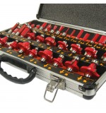 35 Piece Router Bit Set in Aluminium Case