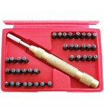 38 Piece Number and Letter Stamping Set