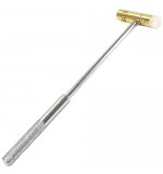 Jewellers Hammer Brass and Fibre with Metal Handle