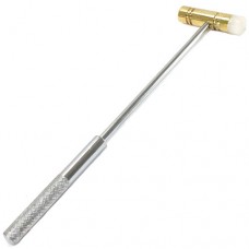 Jewellers Hammer Brass and Fibre with Metal Handle