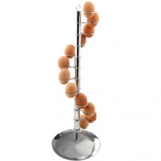 Spiral Egg Stand - Chrome