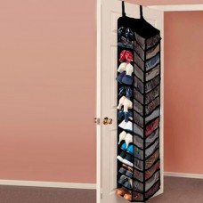 30 Pocket Shoe Organiser - Black