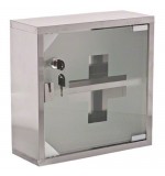 Wall Mounted First Aid Medical Cabinet - Glass Door