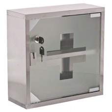 Wall Mounted First Aid Medical Cabinet - Glass Door