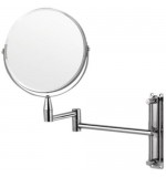 Wall Mounted Extending Arm Shaving Cosmetic Bathroom Mirror