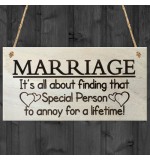 WOODEN PLAQUE - 200x100 - Marriage Special Person