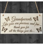 WOODEN PLAQUE - 200x100 - Grandparents Like You