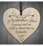 WOODEN HEART - 100mm - Godmothers Love