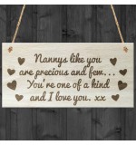 WOODEN PLAQUE - 200x100 - Nannys Like You