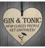 WOODEN HEART - 100mm - Gin and Tonic Classy People