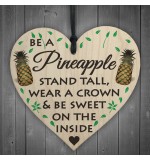 WOODEN HEART - 100mm - Be A Pineapple