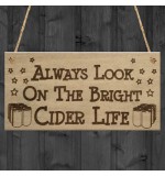 WOODEN PLAQUE - 200x100 - Bright Cider Life