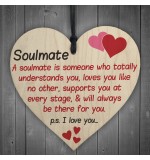 WOODEN HEART - 100mm - Soulmate