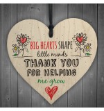 WOODEN HEART - 100mm - Big Hearts Shape Little Minds